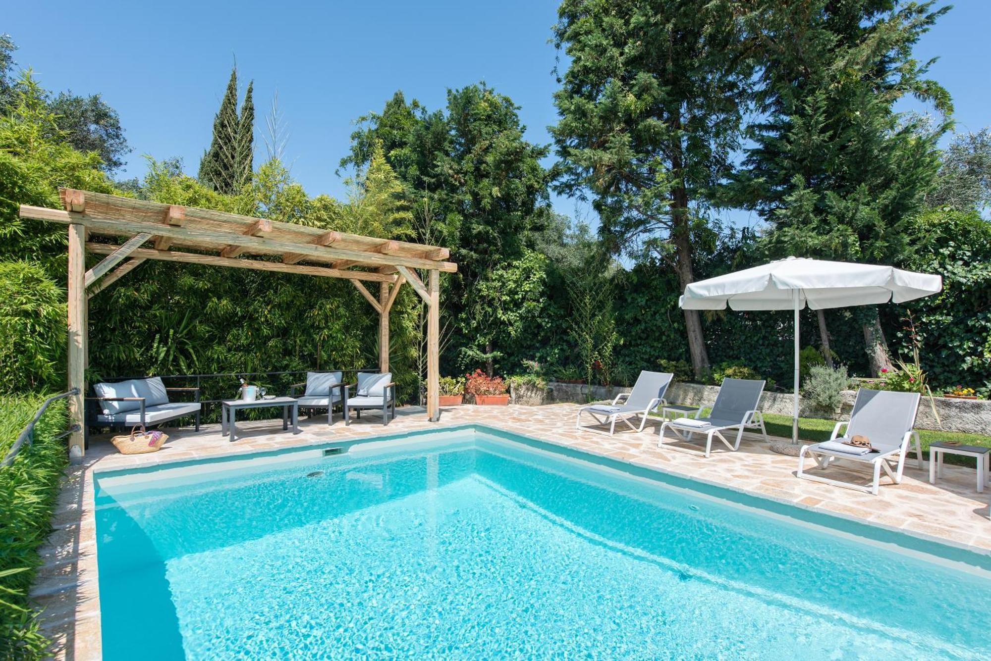Villa Apleton Kassiopi Exterior foto